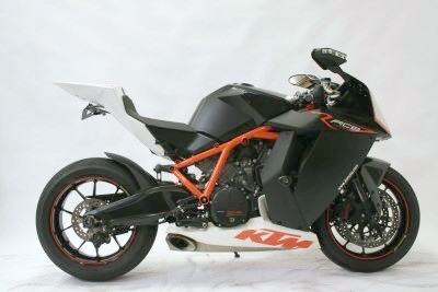 Aero padací chrániče, KTM RC8R, černé